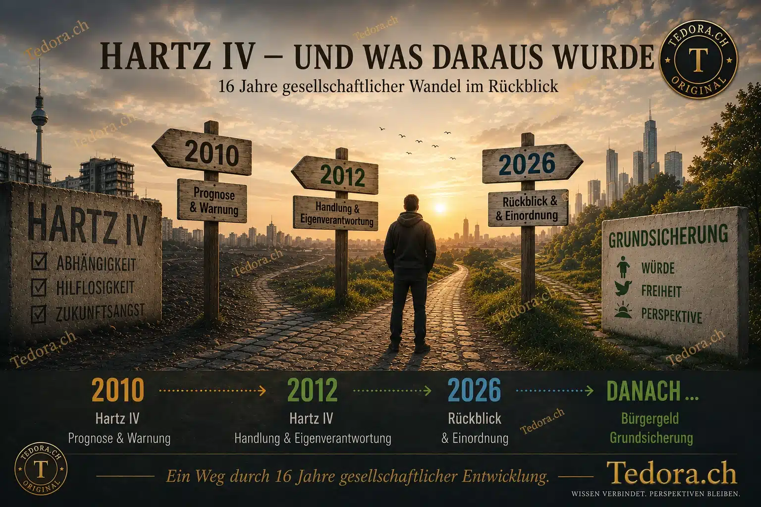 Symbolbild zum 16-jährigen Rückblick von Hellseherin Tedora auf ihre Prognosen von 2010 bis 2026